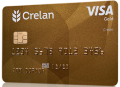 Crelan carte Visa Gold